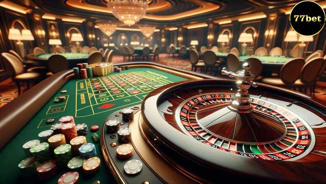 live casino 77bet
